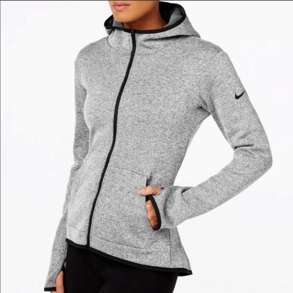 nike therma half zip training hoodie